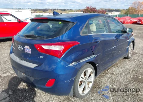 2013 Hyundai Elantra Gt from USA, damaged, VIN KMHD35LE9DU087436